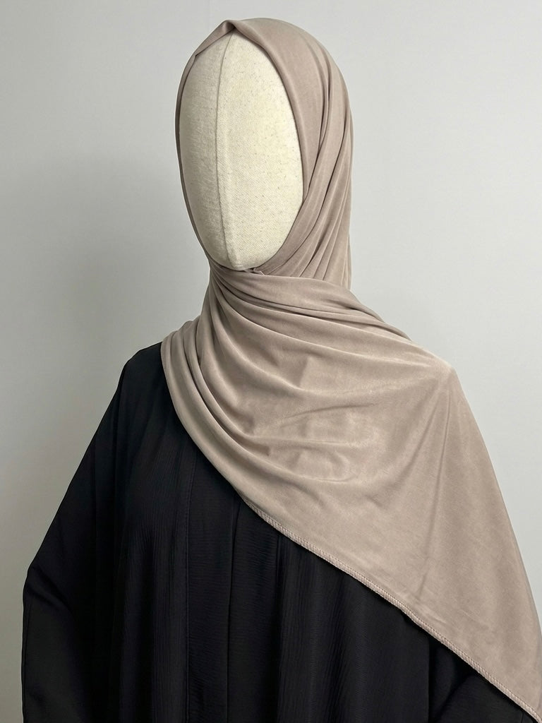 Liquid Jersey Hijab - Sand Dune (Pre-order)