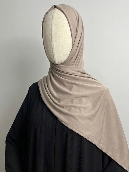 Liquid Jersey Hijab - Sand Dune (Pre-order)