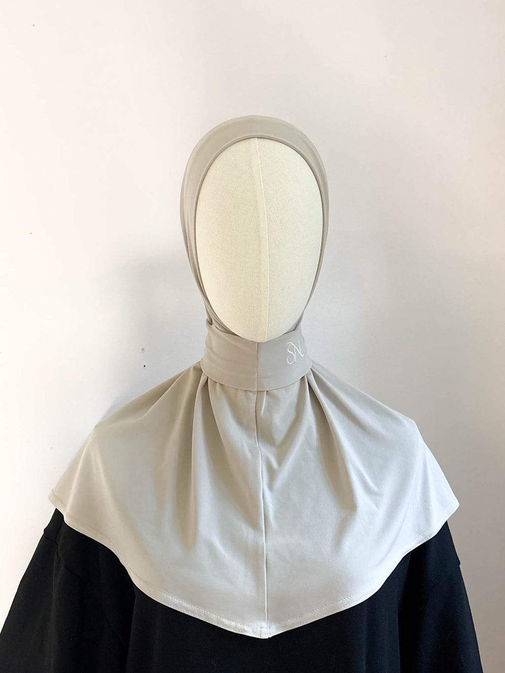 Instant jersey hijab - Cream